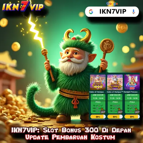 IKN7VIP: Slot Bonus 300 Di Depan Update Pembaruan Kostum